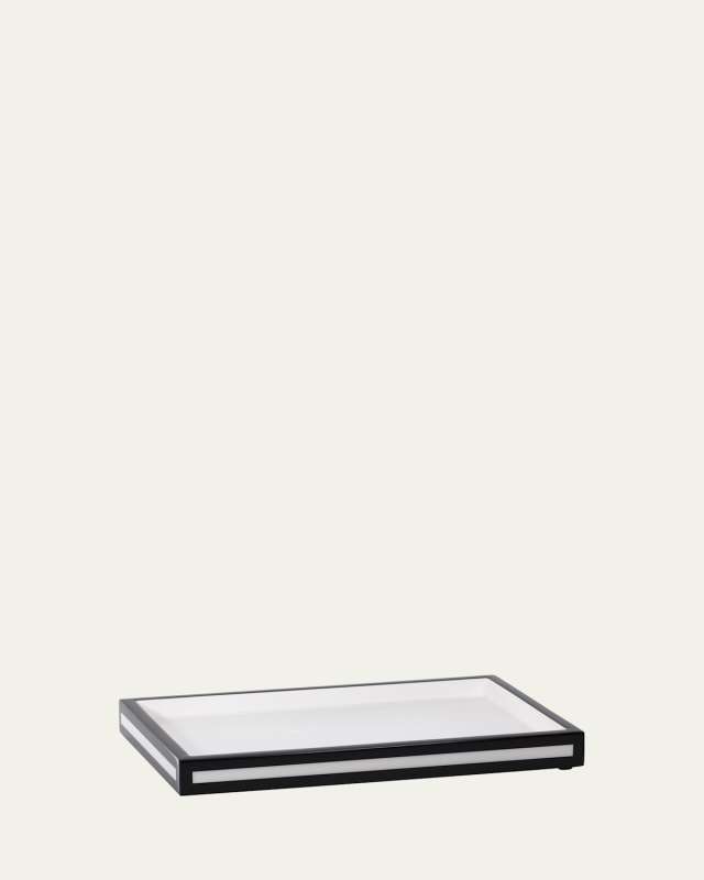 Shoji Lacquered Wood Vanity Tray